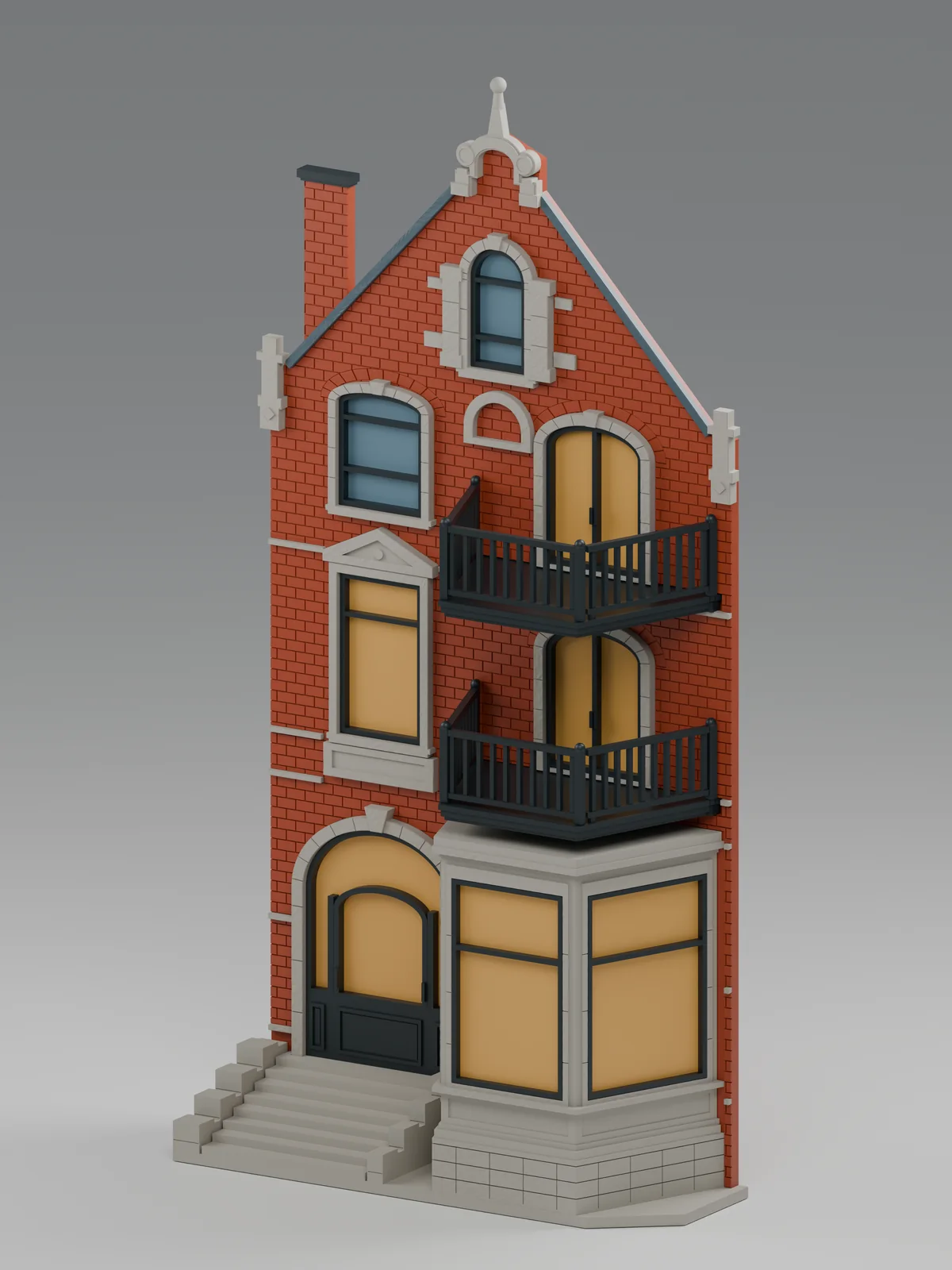 Dutch Gable House — work in progress