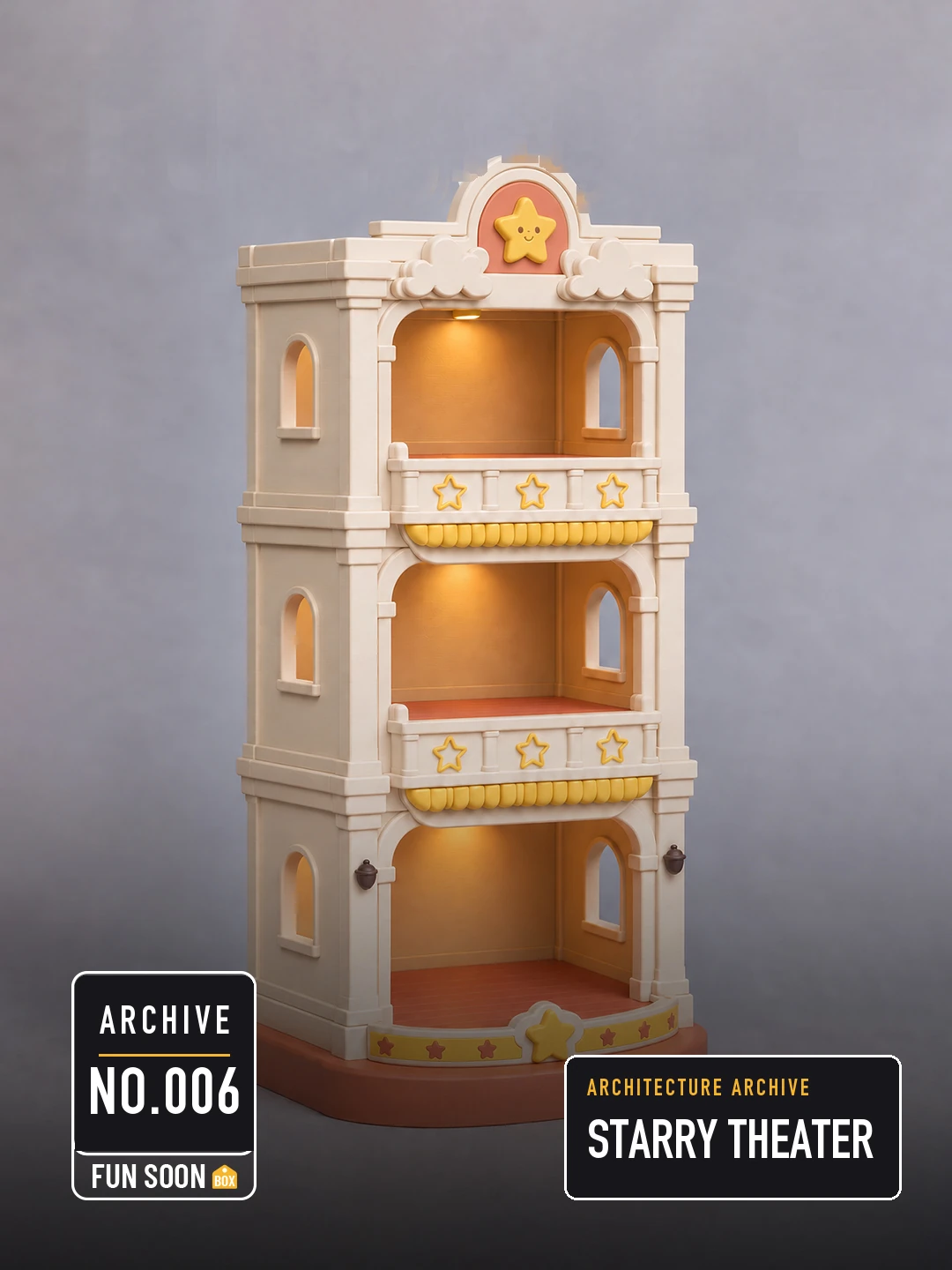 Starry Theater display house — Architecture Archive No.006 poster